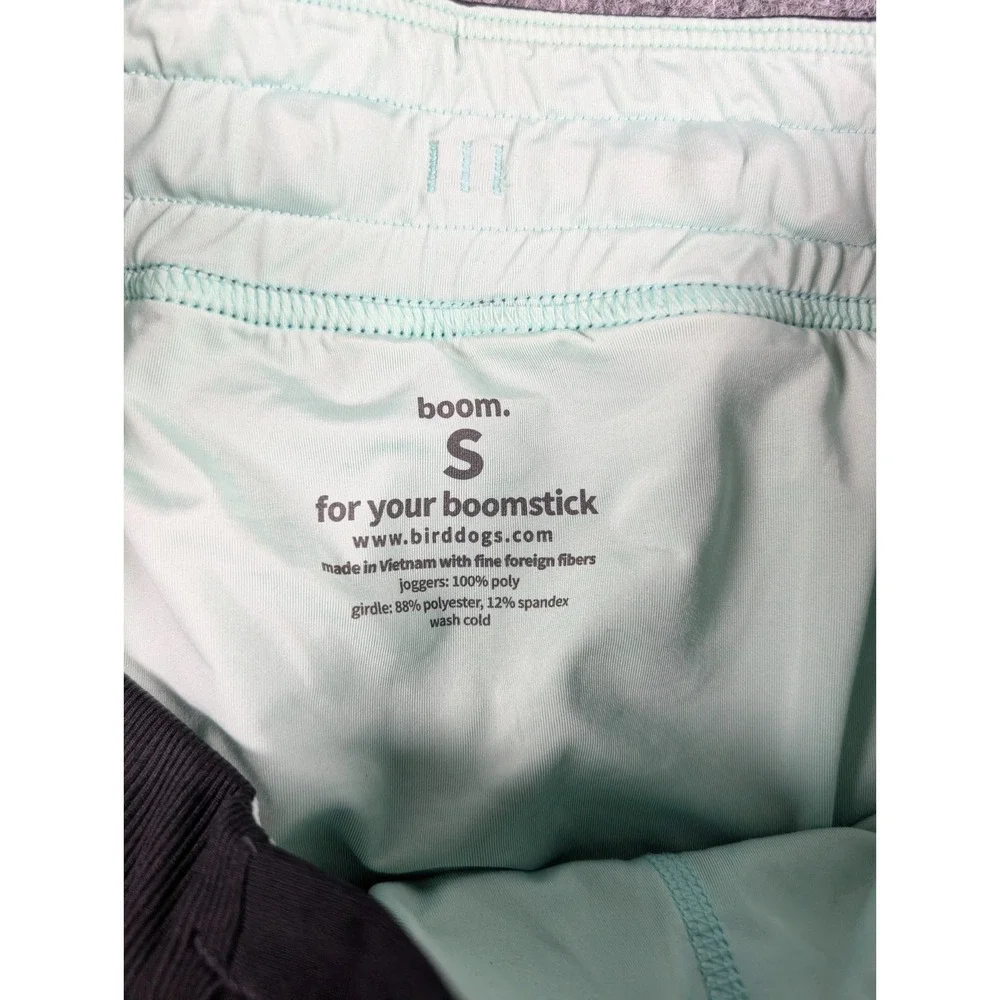 Birddogs Jogger Pants Mens Small‎ Black Lined Performance Drawstring